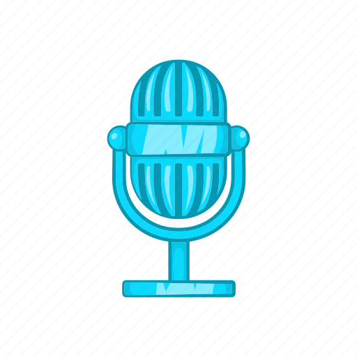 Audio, cartoon, equipment, mic, microphone, retro, sound icon - Download on Iconfinder