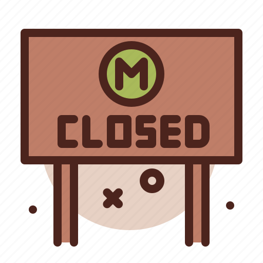Closed, tourism, museum icon - Download on Iconfinder