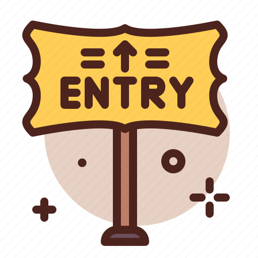 Entry, tourism, museum icon - Download on Iconfinder