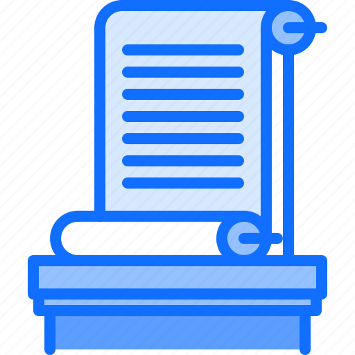 Stand, scroll, museum, history, culture icon - Download on Iconfinder