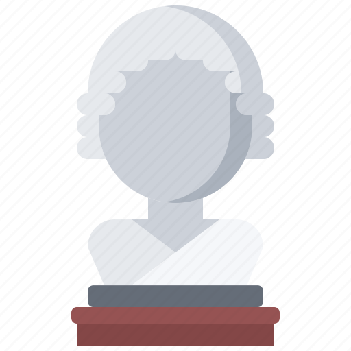 Stand, bust, statue, museum, history, culture icon - Download on Iconfinder
