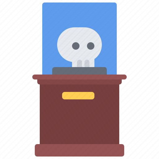 Stand, skull, museum, history, culture icon - Download on Iconfinder