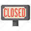 closed, museum, sign 