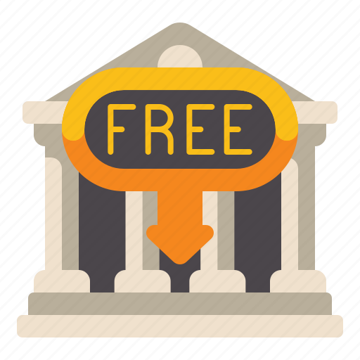 Entry, free, museum icon - Download on Iconfinder