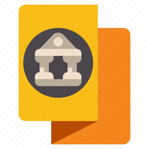 Building, location, map, museum icon - Download on Iconfinder