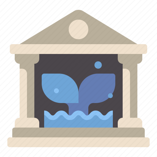 Fish, museum, ocean, whale icon - Download on Iconfinder