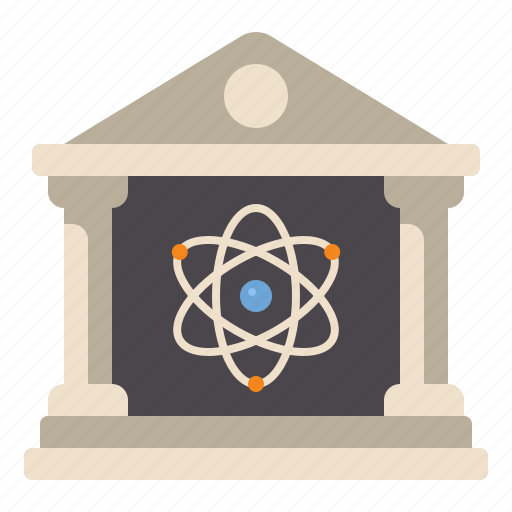 Atom, museum, science icon - Download on Iconfinder