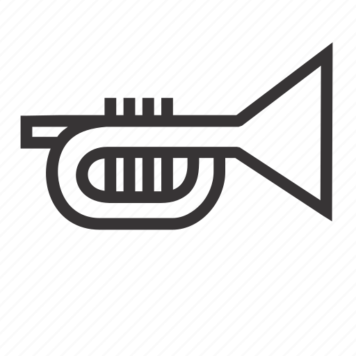 Instrument, jazz, music, trumpet icon - Download on Iconfinder