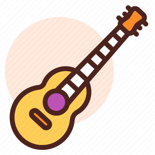 Acoustic, guitar, instrument, play, sing, song icon - Download on Iconfinder