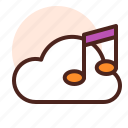 cloud, instrument, music, play, sing, song