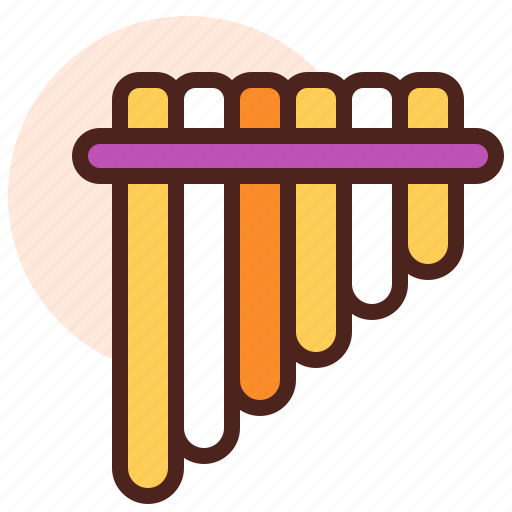 Flute, instrument, pan, play, sing, song icon - Download on Iconfinder