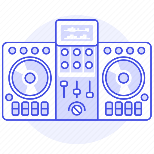 Controller, dj, mixer, music, system, turntable icon - Download on Iconfinder