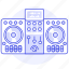 controller, dj, mixer, music, system, turntable 