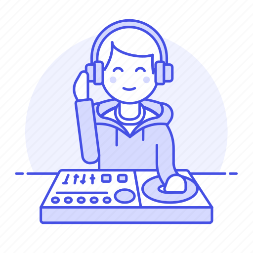 Controller, dj, headphones, male, mix, mixer, music icon - Download on Iconfinder