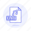 audio, digital, file, flac, format, music, note, sound 