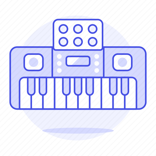 Digital, electric, electronic, instruments, keyboard, music, piano icon - Download on Iconfinder