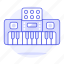 digital, electric, electronic, instruments, keyboard, music, piano 