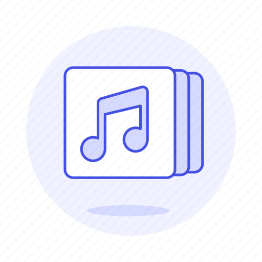Music, software, note, double, tracklist, playlist, bar icon - Download on Iconfinder