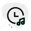 music, time, song, clock 