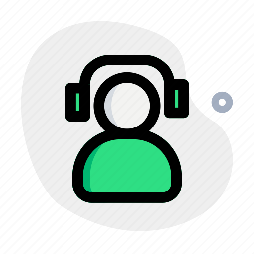 User, headphone, music, avatar icon - Download on Iconfinder