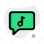 music, comment, chat song, chat bubble 