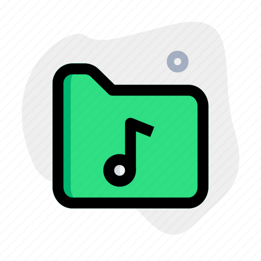 Music, file, folder, song icon - Download on Iconfinder