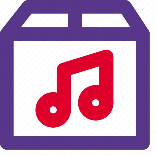 Music, box, storage, songs icon - Download on Iconfinder