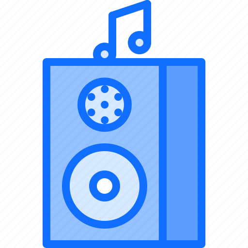 Speaker, note, melody, music, sound icon - Download on Iconfinder