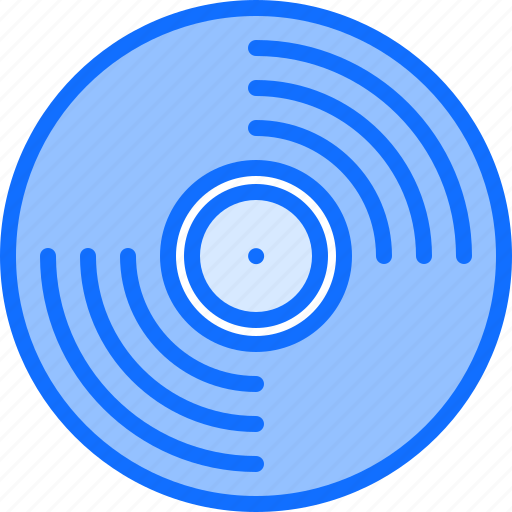 Vinyl, record, melody, music, sound icon - Download on Iconfinder