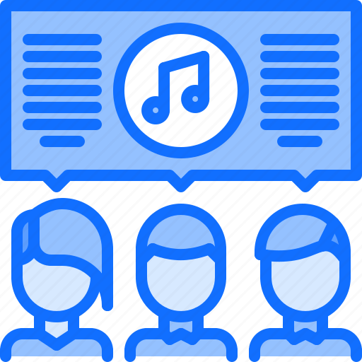 People, conversation, melody, music, sound icon - Download on Iconfinder