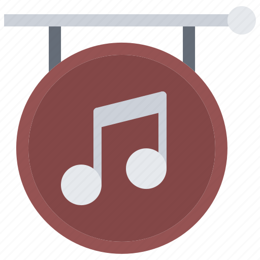 Signboard, note, melody, music, sound icon - Download on Iconfinder