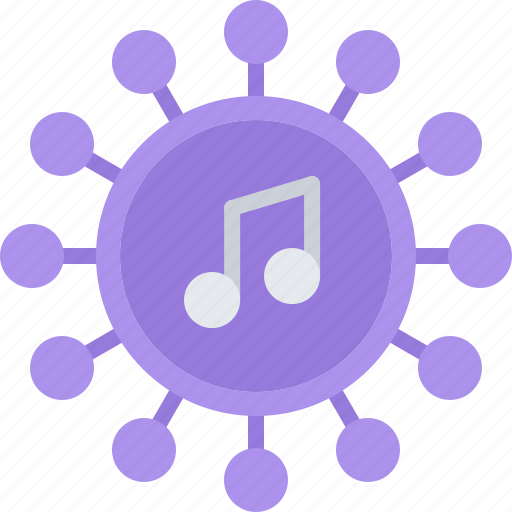 Node, money, donat, melody, music, sound icon - Download on Iconfinder