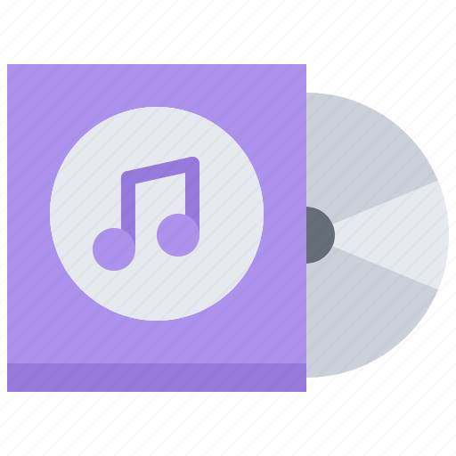 Cd, box, compact, disc, note, melody, music icon - Download on Iconfinder
