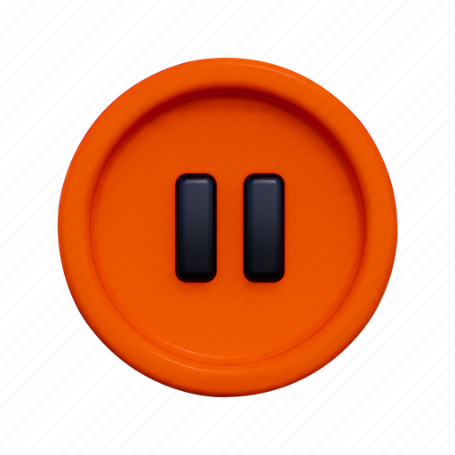 .png, pause, button, play, player 3D illustration - Download on Iconfinder