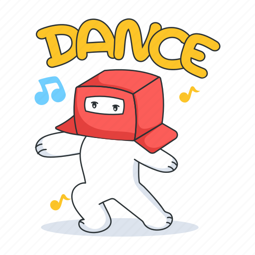 Dance music, dance pose, dancing bear, dance performance, bear character icon - Download on Iconfinder