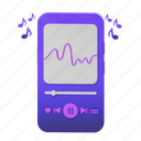 music, player, sound, multimedia, song, instrument, music player, wave, device 