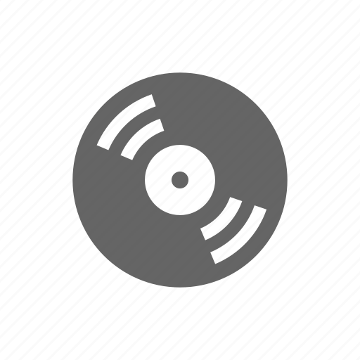 Audio, disk, music, sound, vinil icon - Download on Iconfinder