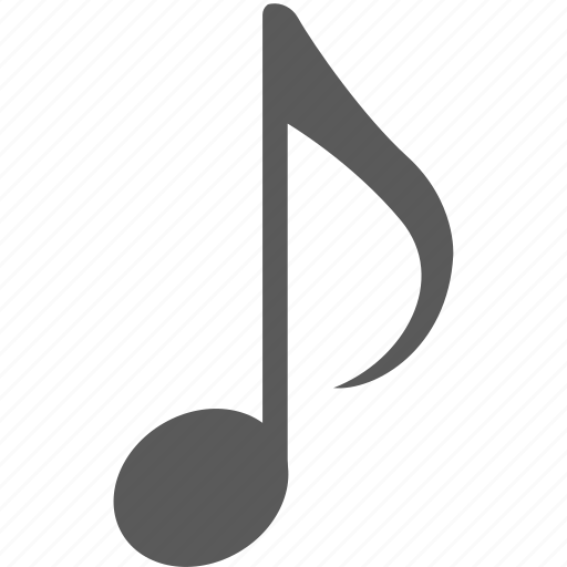 Eighth note, note, sound icon - Download on Iconfinder