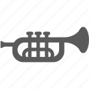 instrument, trumpet, wind instrument