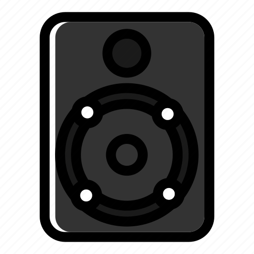 Audio device, loudspeaker, music, speaker, subwoofer icon - Download on Iconfinder