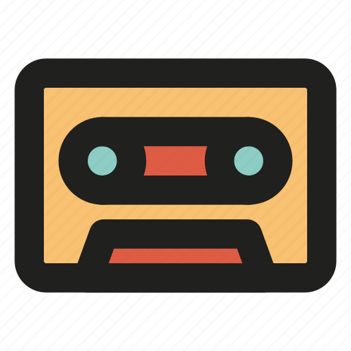 Cassette, tape, music, song icon - Download on Iconfinder