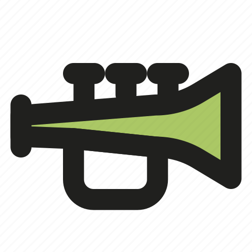 Trumpet, trombone, instrument icon - Download on Iconfinder