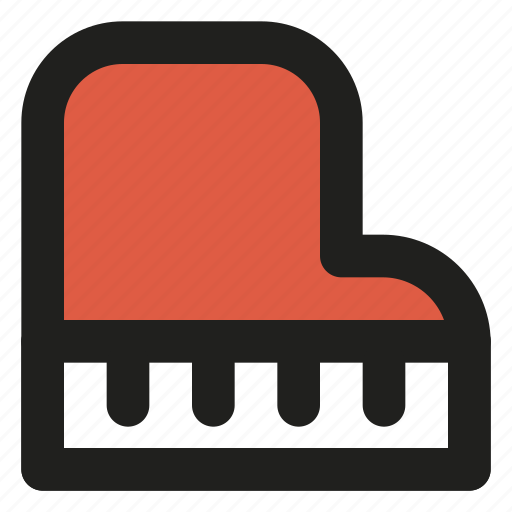 Piano, piano keyboard, musical icon - Download on Iconfinder