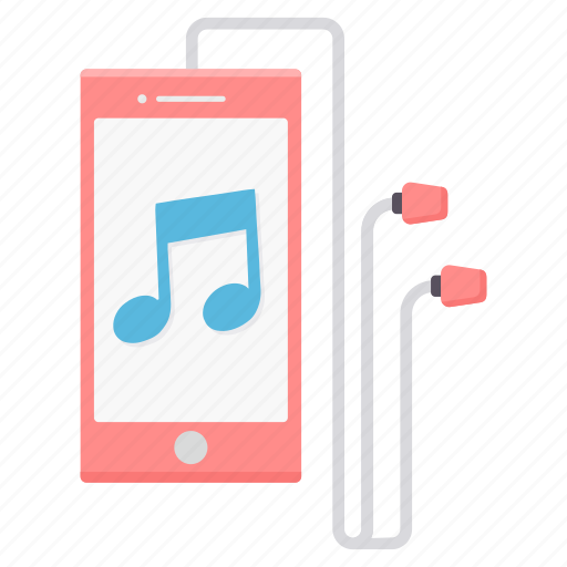 Mobile, song, device, earphone, media, music, songs icon - Download on Iconfinder