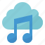 cloud, music, play, song 