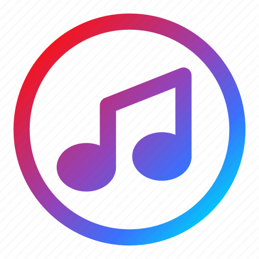 Itunes music, apple music, app, player icon - Download on Iconfinder