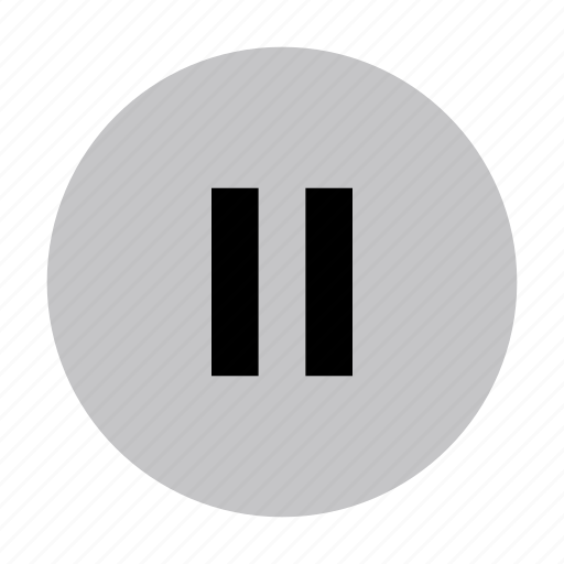 Pause, music, stop, sound, multimedia, player, video icon - Download on Iconfinder