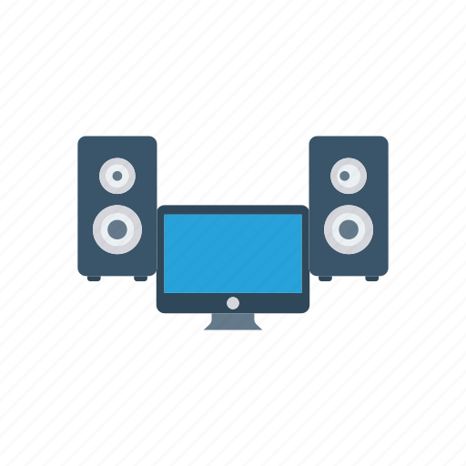 Computer, music, song, speaker icon - Download on Iconfinder