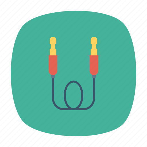 Audio, cable, jack, wire icon - Download on Iconfinder