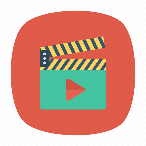 Board, cinema, movie, play icon - Download on Iconfinder
